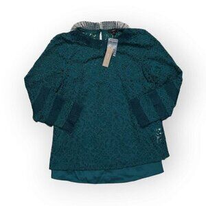 NEW‎ J. Crew Lace Top Tulle Ruffle AU229 Womens XS